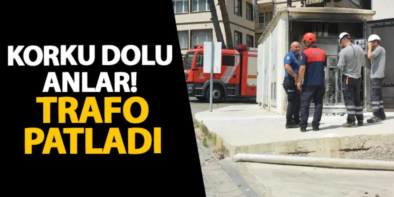 Ordu’da korku dolu anlar! Trafo patladı, panik yarattı