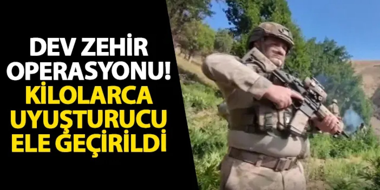 Diyarbakır’da dev zehir operasyonu! Kilolarca uyuşturucu ele geçirildi