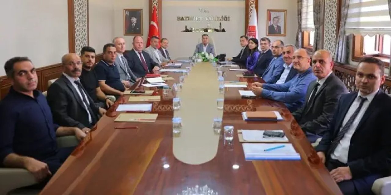 Bayburt’ta KÖYDES Temmuz ayı değerlendirme toplantısı yapıldı