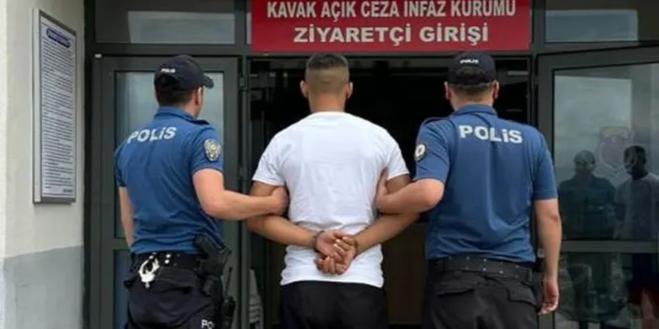 Samsun’da hırsızlık suçundan hapis cezası bulunan hükümlü yakalandı