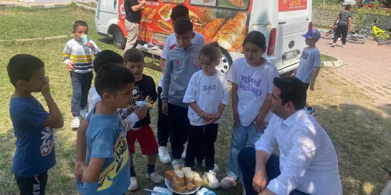 Samsun Ladik Kaymakamı Özbalta öğrencilerle piknikte buluştu!