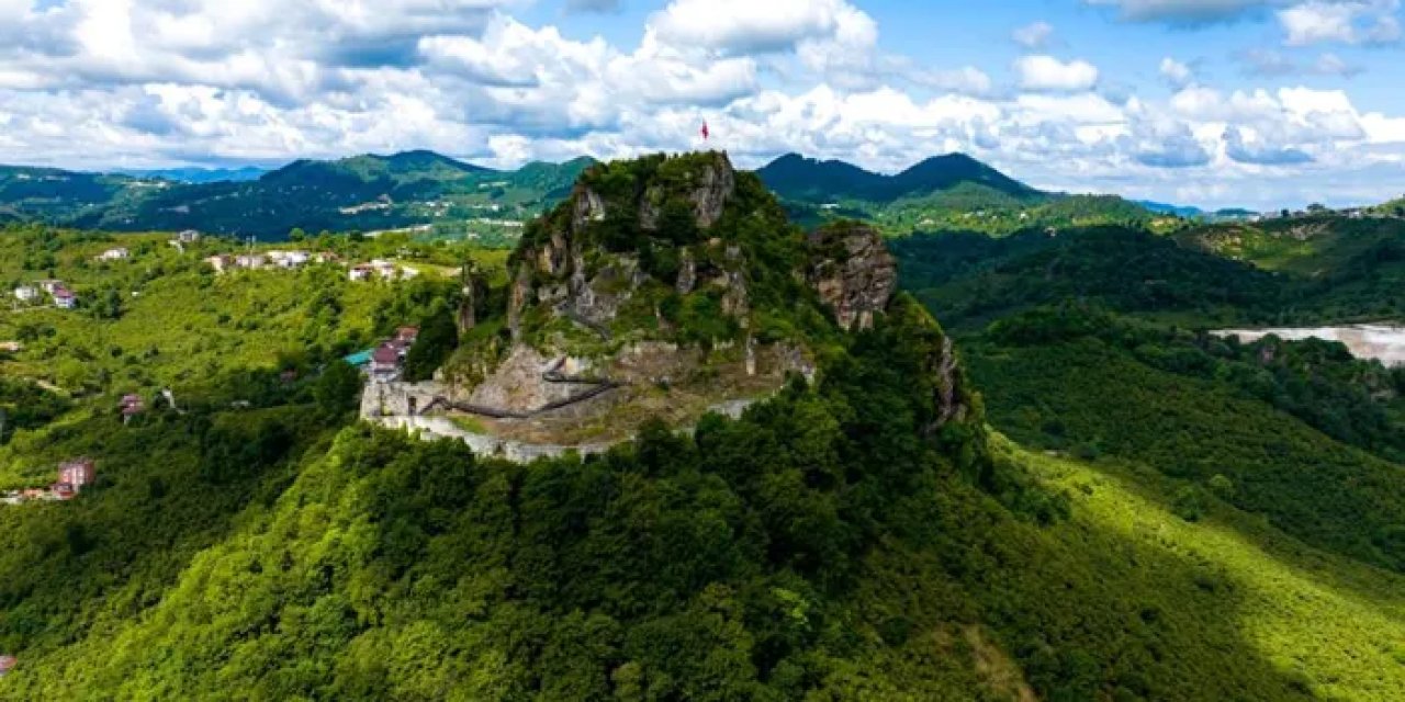 Ordu’da Raylı sistemli kaleye ziyaretçi akını!