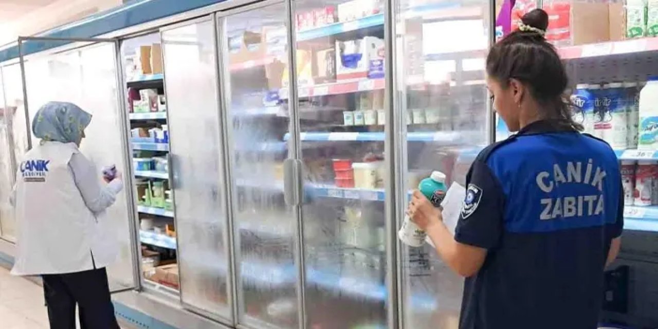 Samsun’da soğuk gıda denetimi gerçekleştirildi!