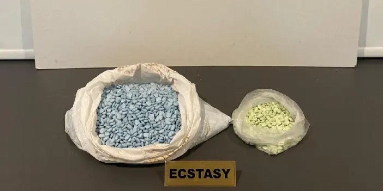 Samsun’da Uyuşturucu Operasyonunda 5 Bin 144 Ecstasy Ele Geçirildi