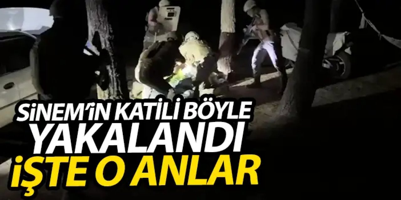 Trabzon'da Sinem Toplaoğlu'nu katleden şahıs böyle yakalandı! O anlar yayınlandı