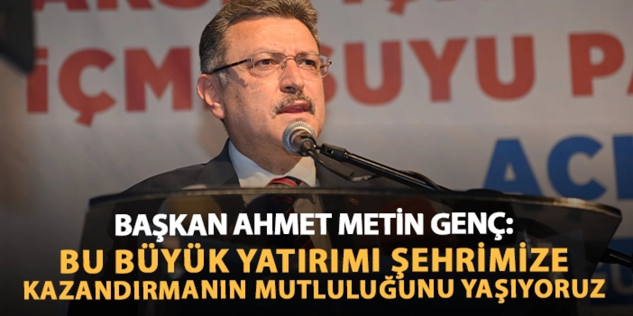 Arsin'e dev yatırım: İçme Suyu ve Arıtma Tesisi hizmete girdi