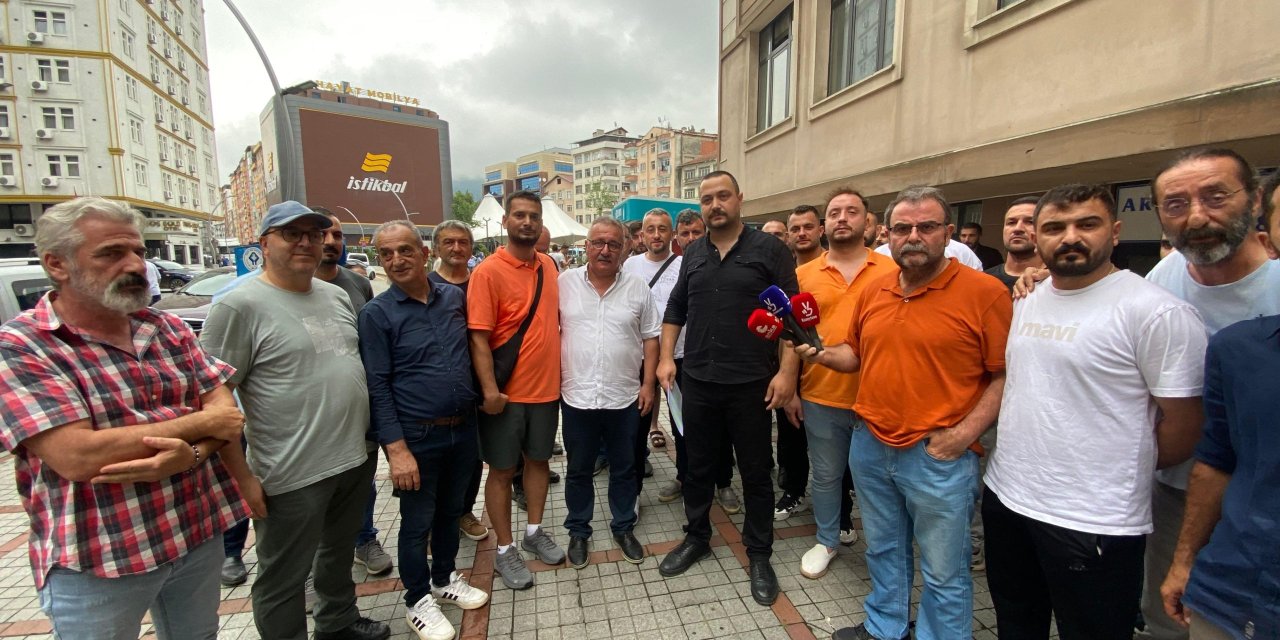 Çoruh EDAŞ Rize’de 41 kişi 46 koduyla işten çıkartıldı ”Hırsız biz değiliz, emekçinin hakkını yiyendir”