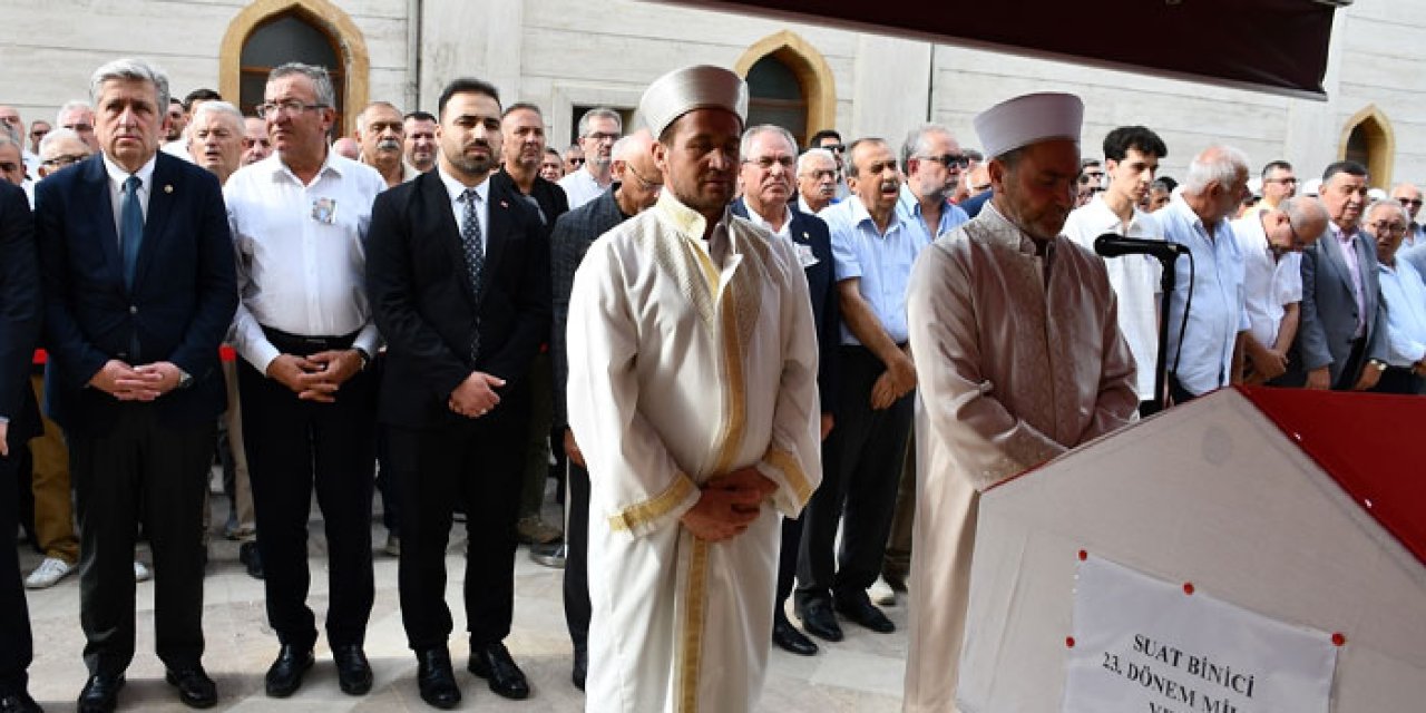 CHP Eski Samsun Milletvekili Suat Binici Samsun'da son yolculuğuna uğurlandı!