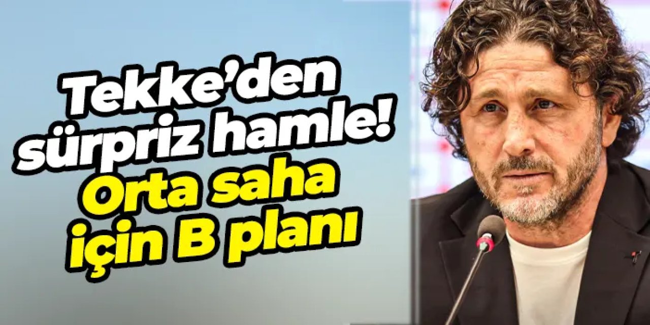 Trabzonspor'da transfer olmazsa Fatih Tekke’nin B planı hazır!