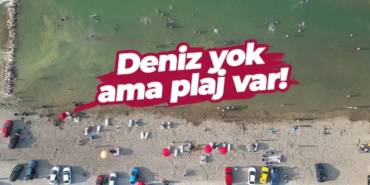 Deniz yok ama plaj var! Bayburt’ta Çoruh Nehri Kıyısı sahile dönüştü