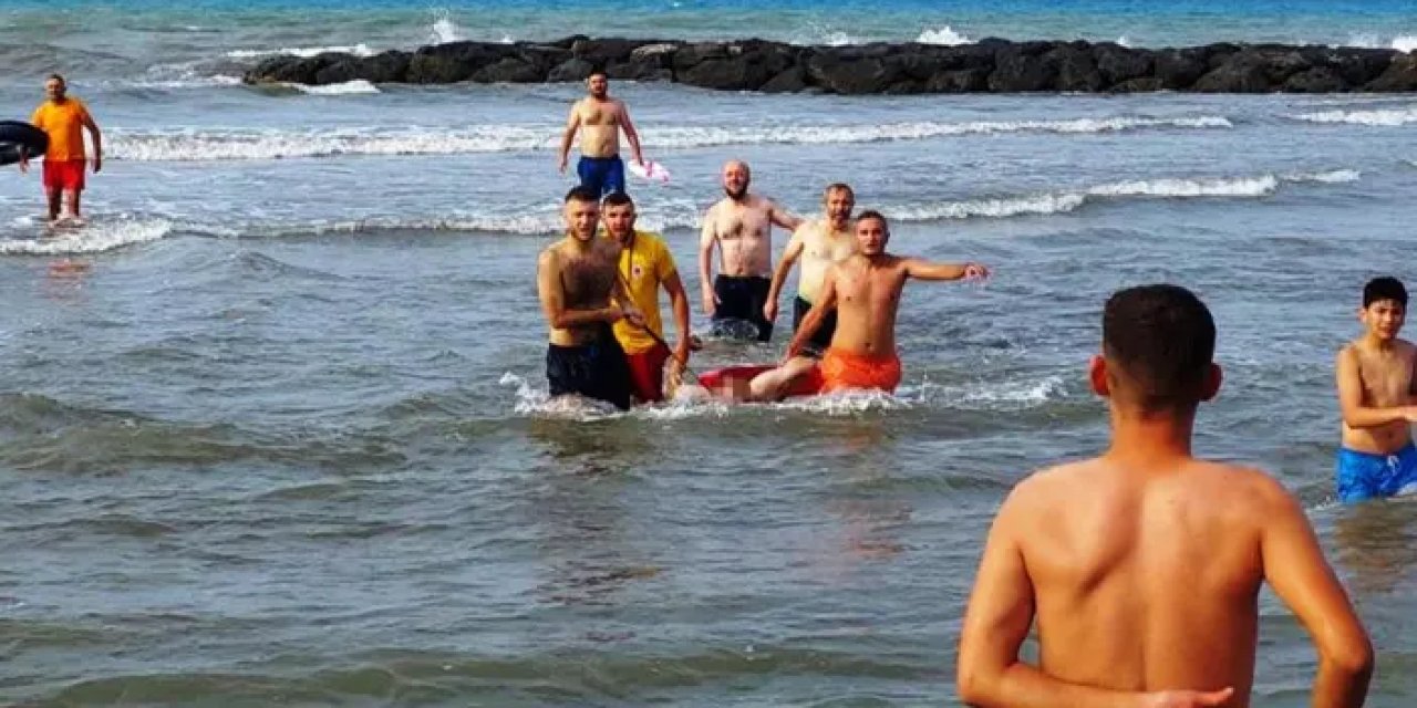 Samsun’da denize girmeme uyarısı yapıldı!