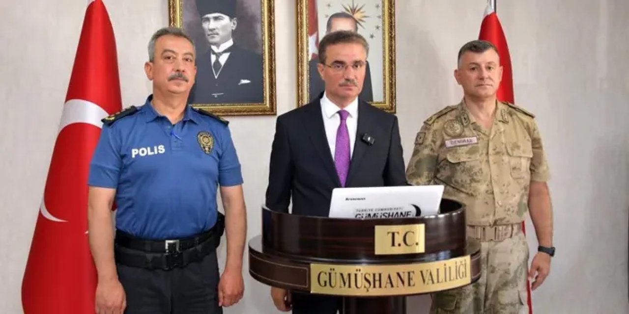 Gümüşhane’de Temmuz ayı asayiş verileri açıklandı