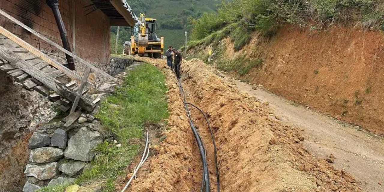 Ordu’da içme suyu altyapısı ggüçlendiriliyor