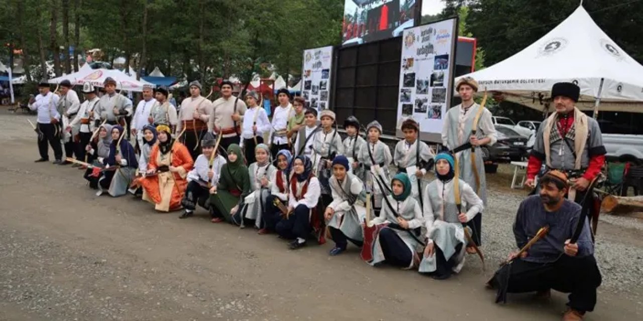 Samsun’da Geleneksel Türk Okçuluğu’na festivalde yoğun ilgi!