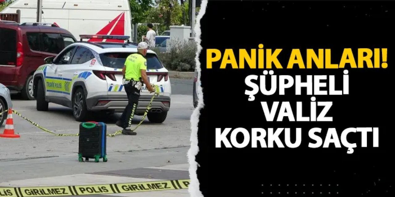 Ordu’da panik anları! Şüpheli valiz korku saçtı