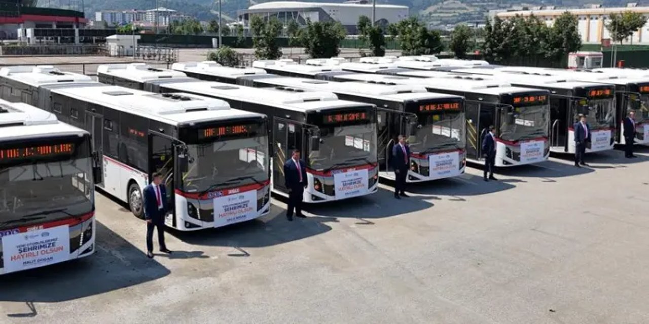 Samsun’un ulaşım filosu genişletildi!