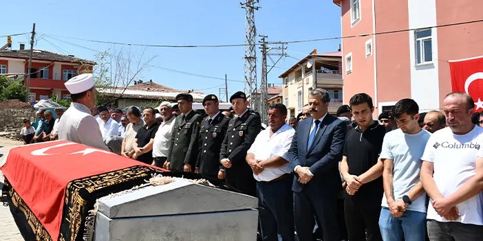 Samsun'da Kıbrıs Gazisi son yolculuğuna uğurlandı