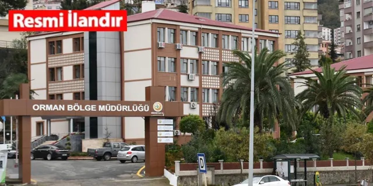 Trabzon Orman İşletme Müdürlüğü Akçaabat'ta tesisi kiraya verecek