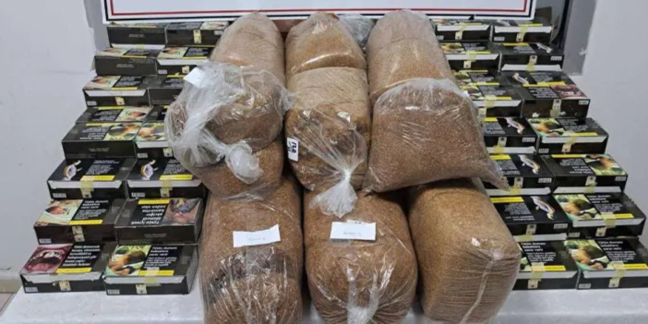Samsun’da kaçak tütün operasyonu: Binlerce makaron ele geçirildi