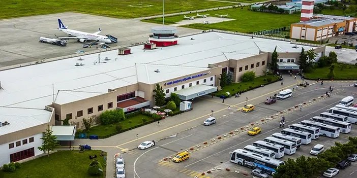 Samsun Çarşamba havalimanı 7 Ayda 875 bin yolcu ağırladı!