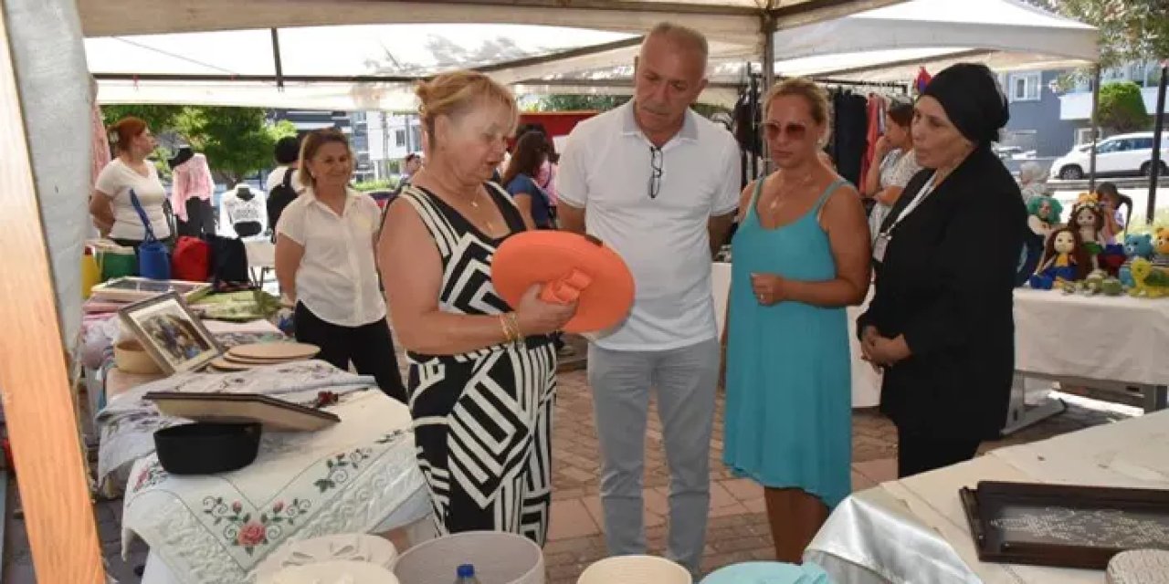 Samsun’da kadın el emeği sergisi yoğun ilgi gördü