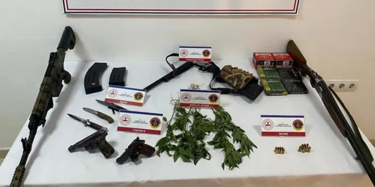 Samsun’da silah operasyonu! 5 kişi yakalandı