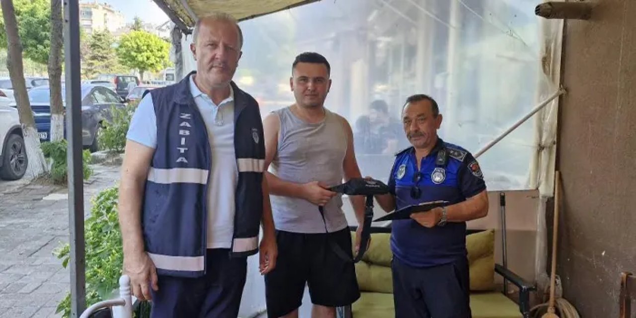 Samsun’da zabıtadan örnek davranış!