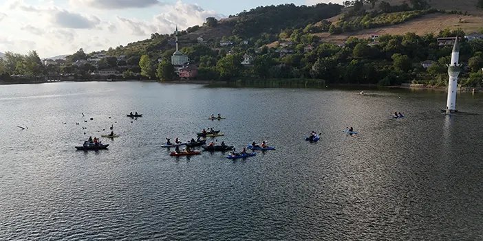 Samsun'un Batık Minare çevresi turistlerin ilgisinden kaçamıyor!