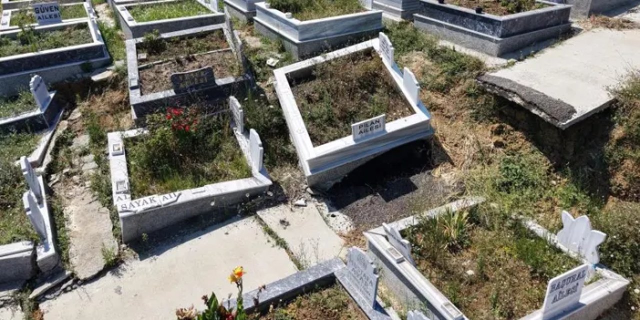 Samsun’da mezarlıktaki heyelan problemine üniversiteden destek!