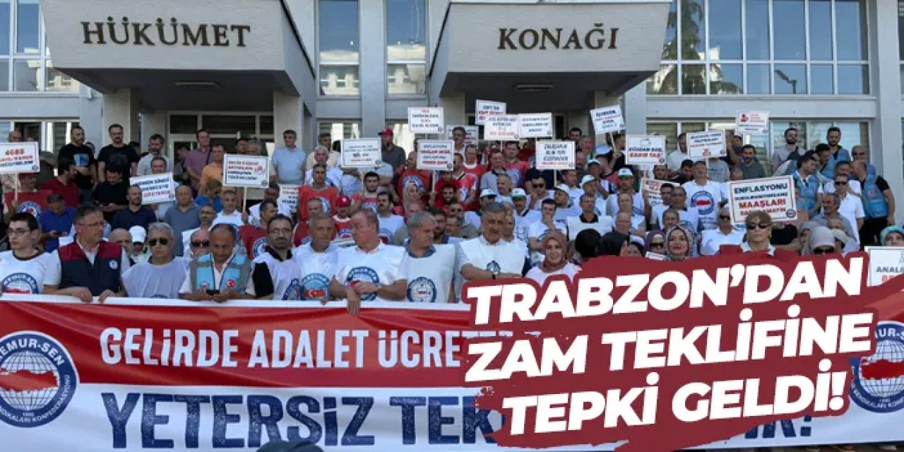 Trabzon’dan zam teklifine tepki geldi! “Uzlaşma sağlanmalı”