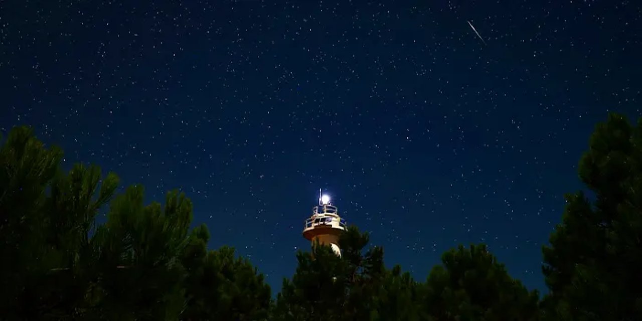 Perseid Meteor Yağmuru civaburnu’nda görsel şölene dönüştü