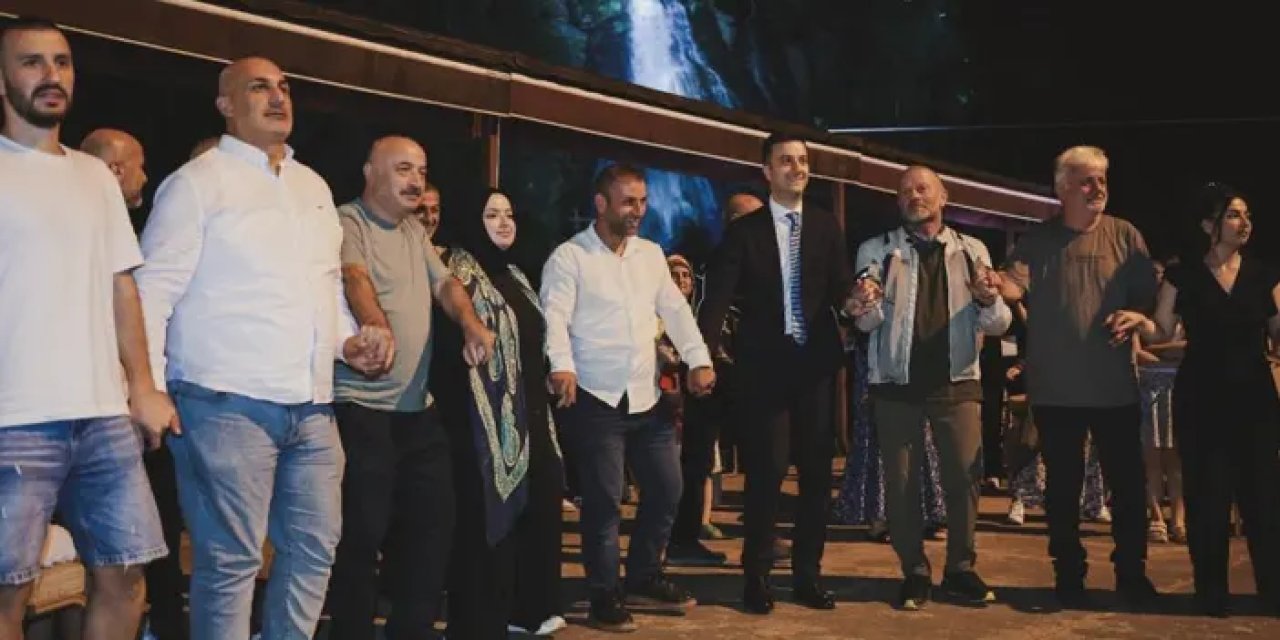 Rize Ağaran Şelalesi’nde sanat rüzgarı