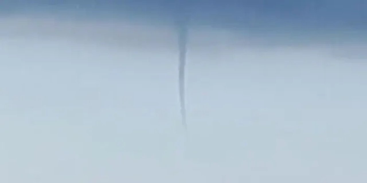 Giresun’da denizdeki hortumu böyle yorumladılar!