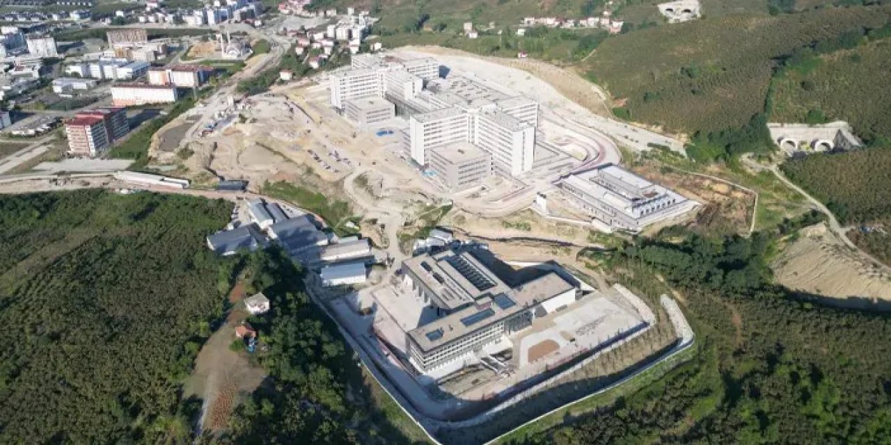 Ordu Şehir Hastanesi’nde sona doğru!