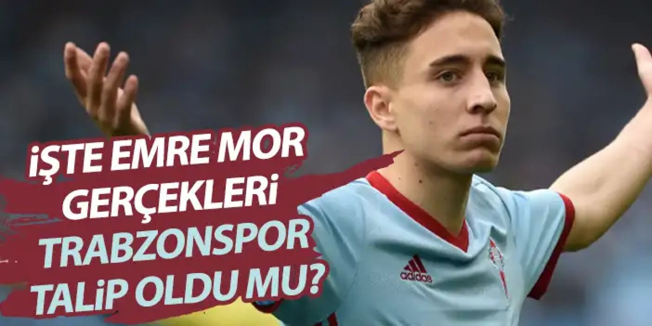 İşte Emre Mor gerçekleri! Trabzonspor talip oldu mu?