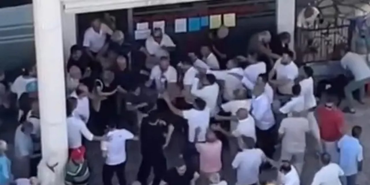 Samsun’da CHP’nin mahalle seçiminde kavga çıktı
