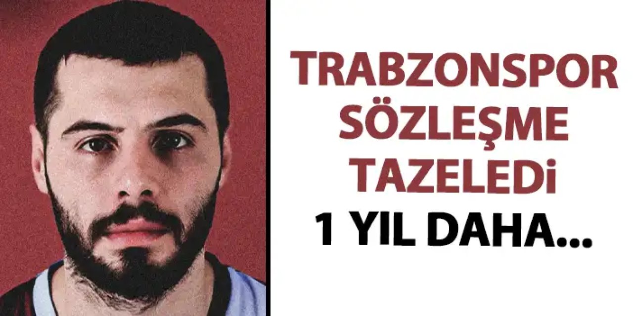 Trabzonspor Cem Ulusoy ile sözleşme tazeledi
