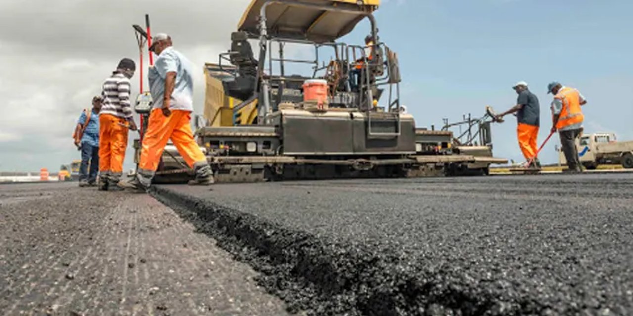 Ordu’nun Ünye ilçesinde yol çalışması yapıldı!