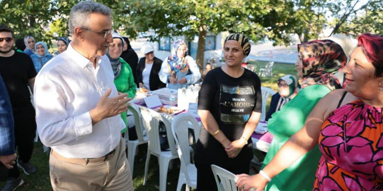 Samsun’da kadın kolları buluşması:  “İlçemizi birlikte güzelleştireceğiz”