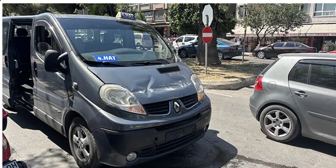 Samsun'da kamyonla dolmuş çarpıştı! yaralılar var