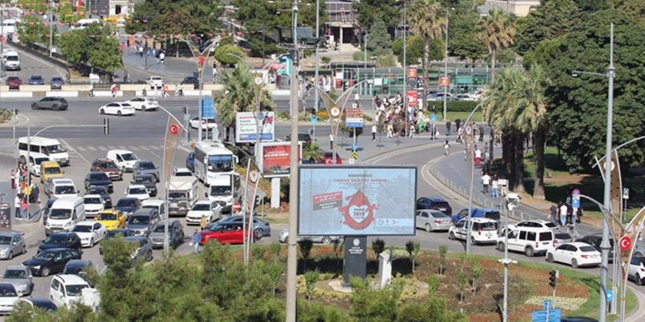 Samsun’da araç sayısı 519 bini aştı!