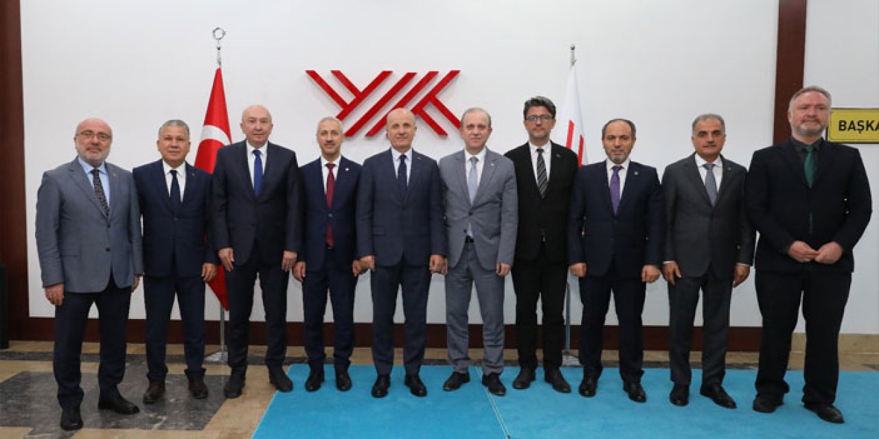 KTÜ Rektörü Çuvalcı’dan YÖK Başkanı Özvar’a destek ziyareti!