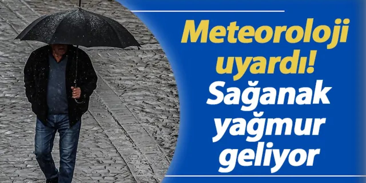 Meteoroloji’den uyarı! Trabzon’da bugün sağanak yağış etkili olacak