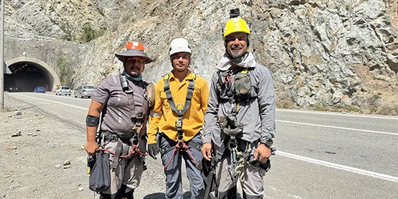 Artvin'de heyelan riskine karşı önlem alındı