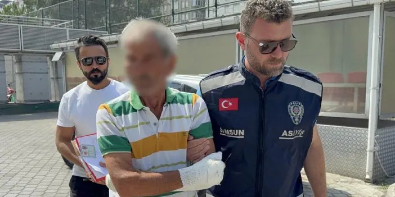 Samsun’da müşteriyi vuran otoparkçı adliyeye sevk edildi!