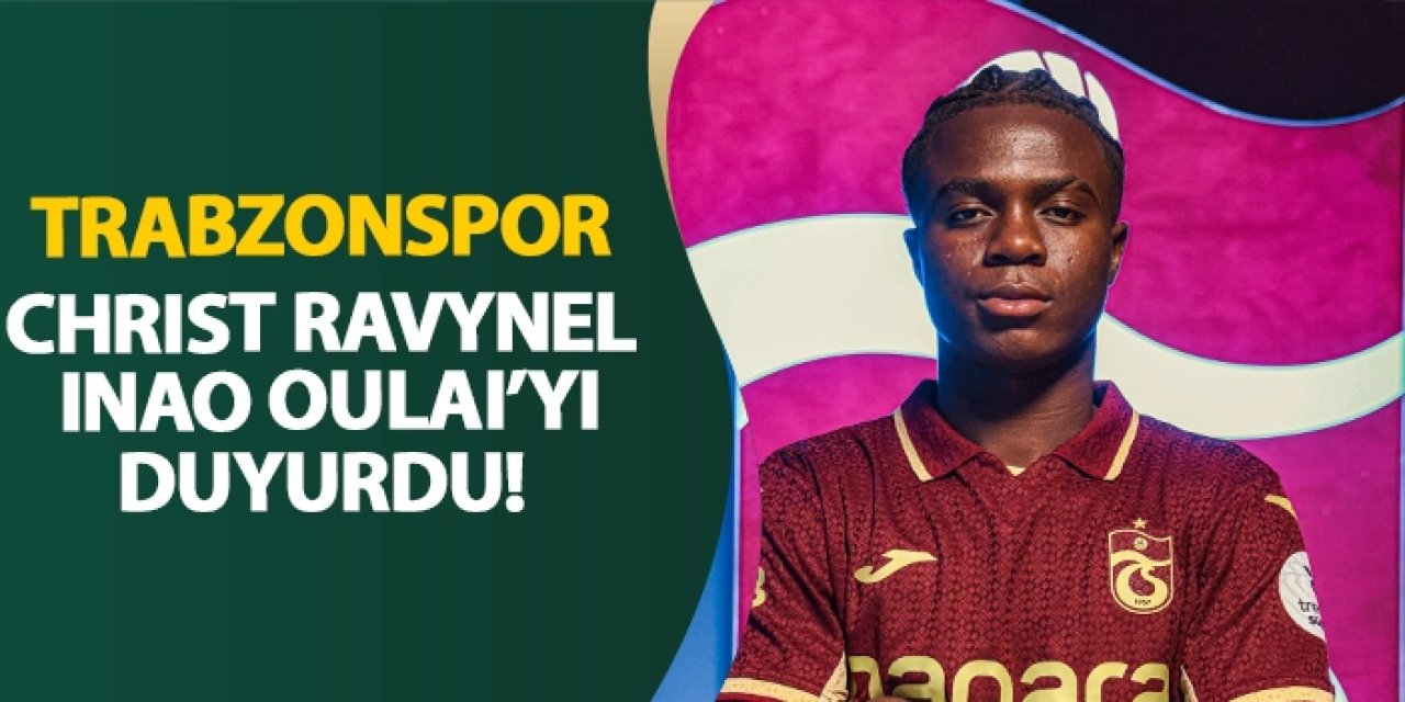 Trabzonspor yeni transferini duyurdu!