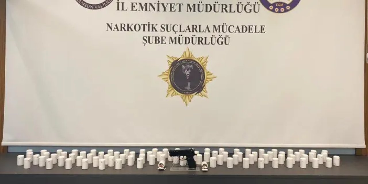 Samsun’da binlerce adet sentetik ecza ele geçirildi!