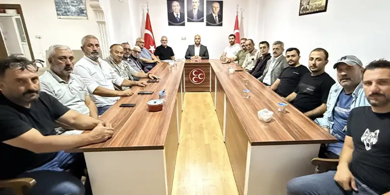 Samsun MHP Havza İlçe Başkanlığında  Terörsüz Türkiye buluşması