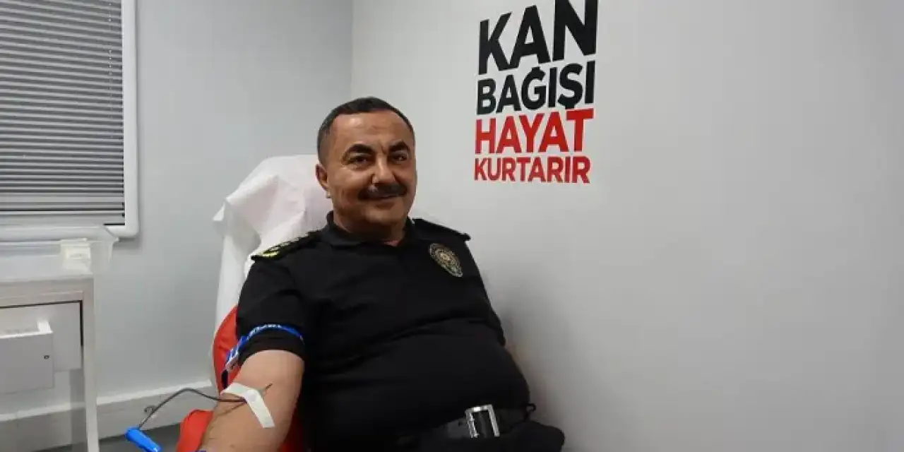 Samsun’da Türk polisinden kampanyaya büyük destek!