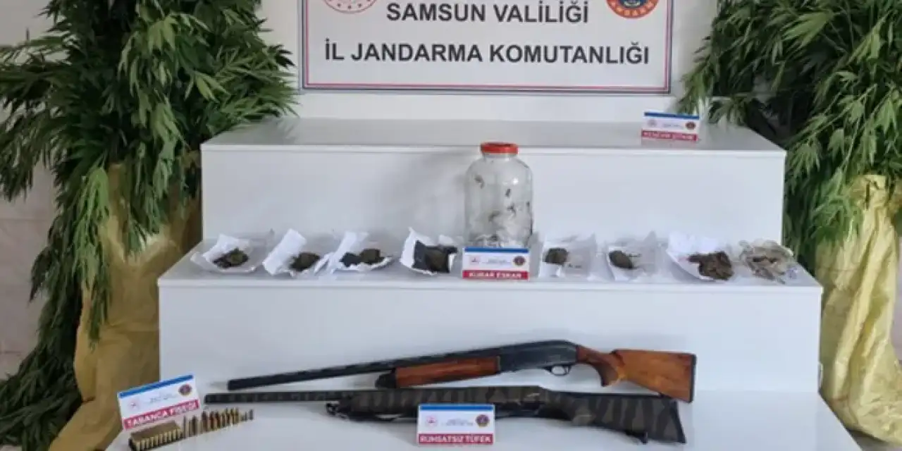 Samsun’da Uyuşturucu Operasyonunda Firari Hükümlülerle Birlikte 7 Kişi Yakalandı